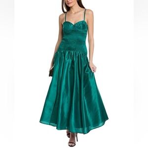 hutch rocco halter ruffled maxi dress Hutch Rocco Halter Ruffled Maxi Dress